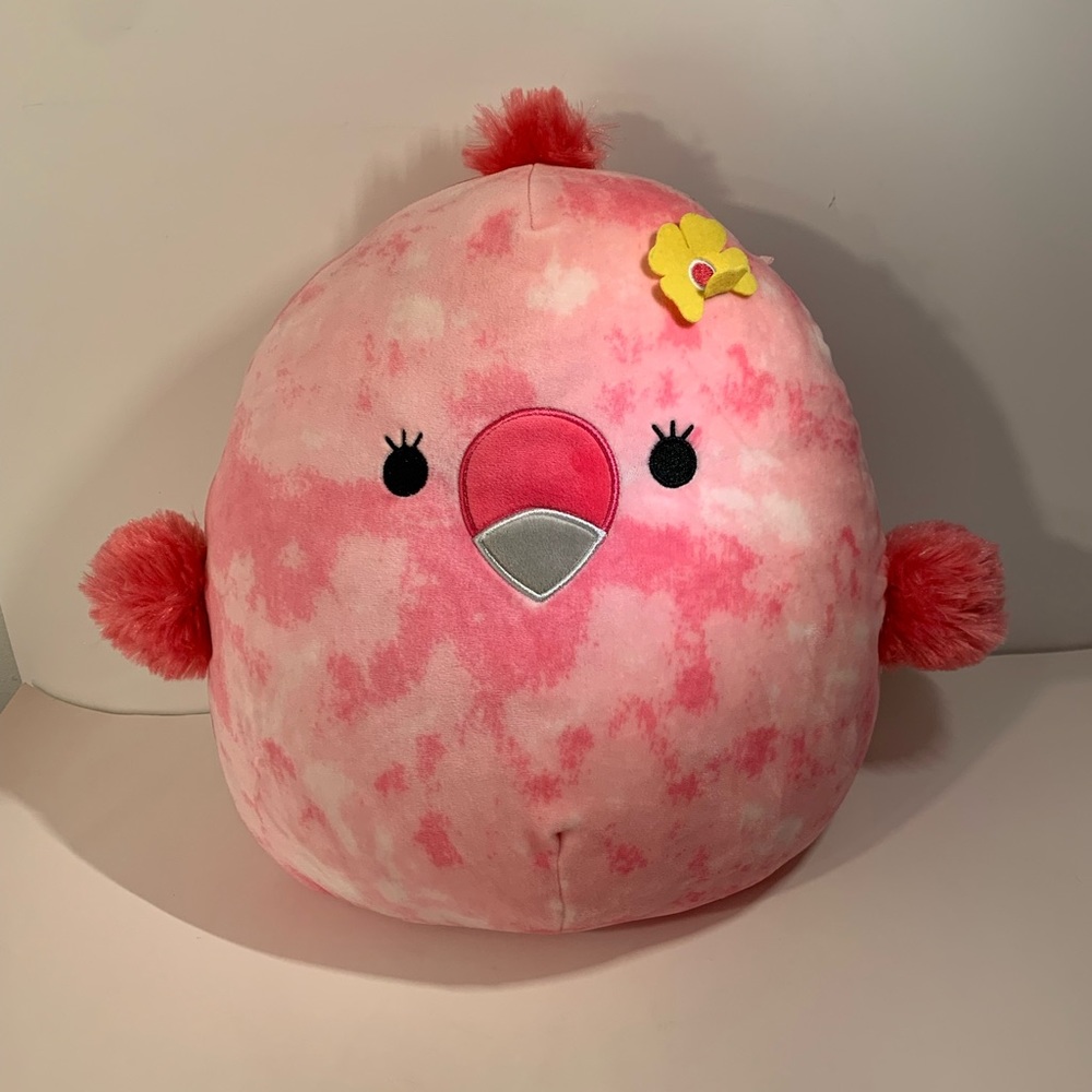 🦩SQUISHMALLOW COOKIE THE FLAMGINO 2022 VERSION 12 INCH STUFFED ANIMAL PLUSHY🦩